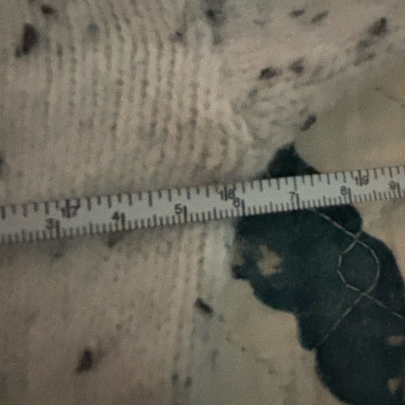 LOFT Cream and Red Merry Sweater - Picture 6 of 6